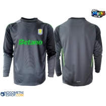 Moški Nogometni dresi Aston Villa Vratar Domači 2025-26 Dolgi Rokav